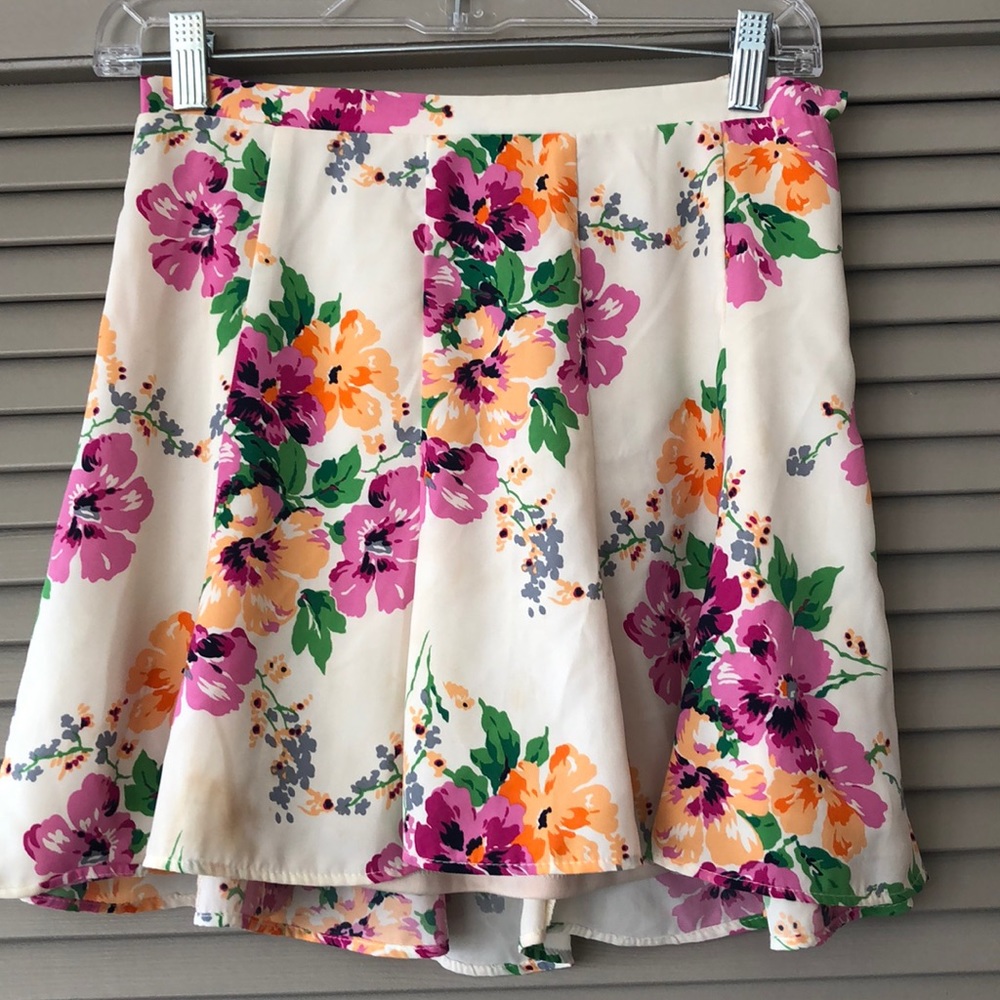 Mumu floral skirt